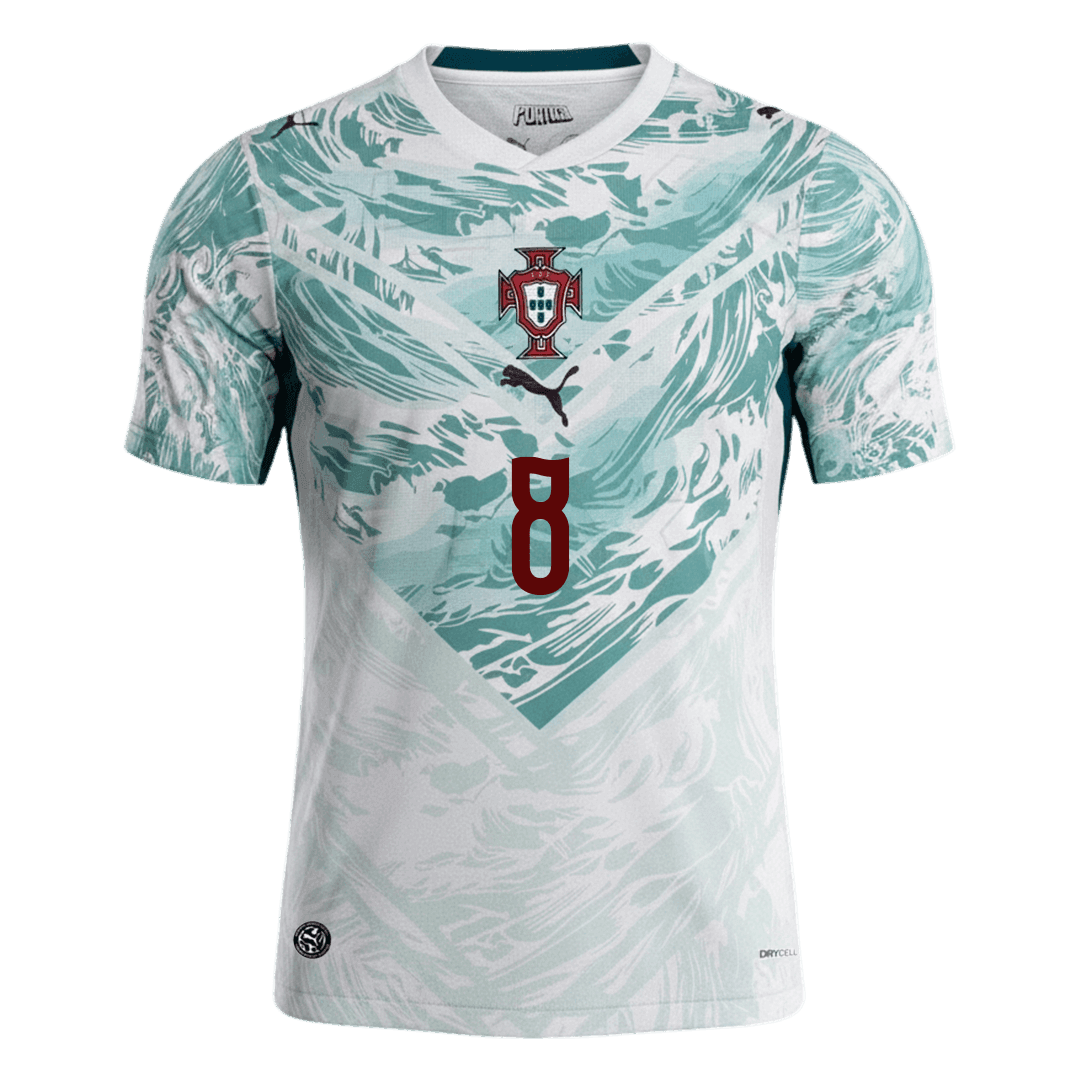 Portekiz 2026 Dünya Kupası Deplasman Forması B.FERNANDES #8