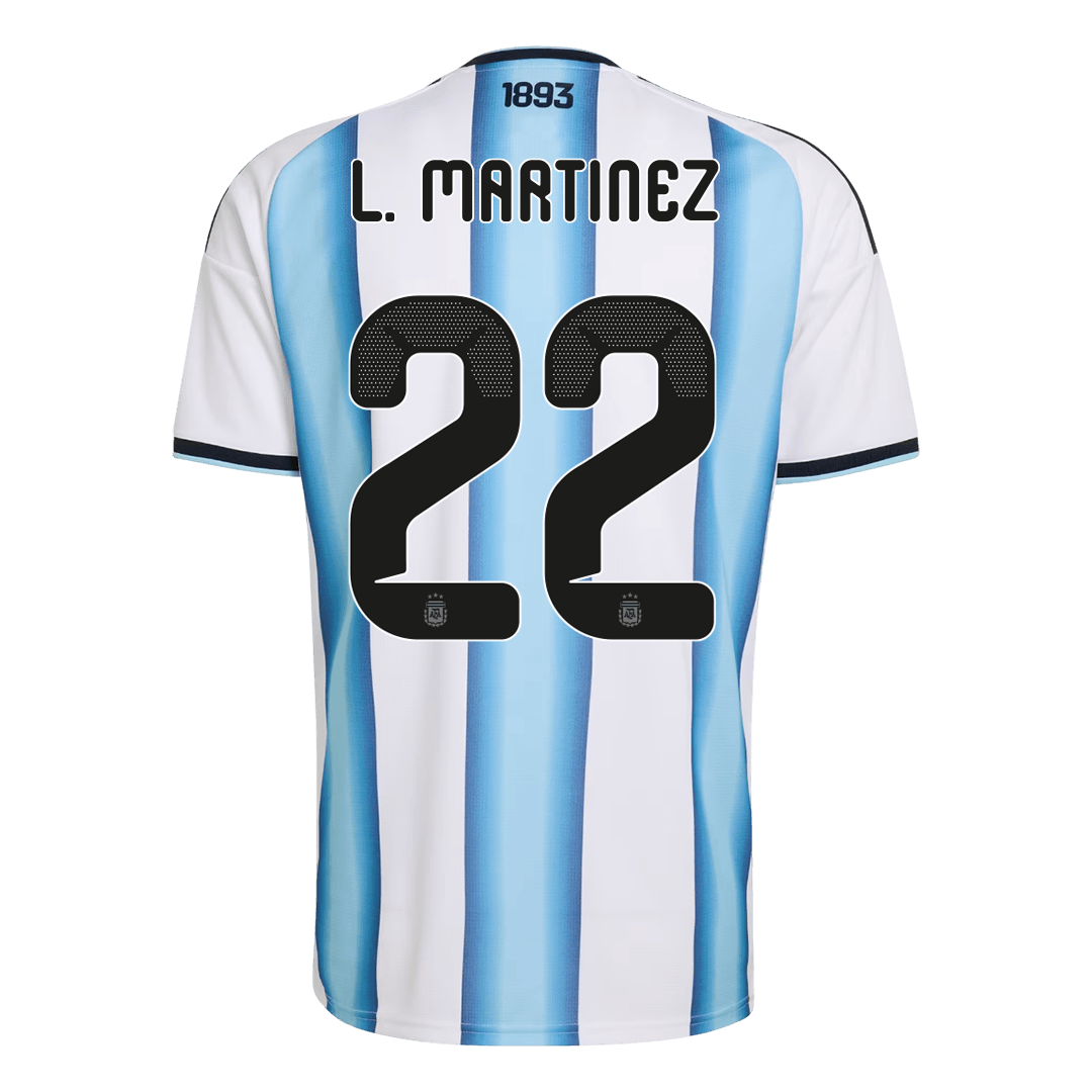 Arjantin 2026 Dünya Kupası İç Saha Forması L. MARTINEZ #22 [PREMIUM]