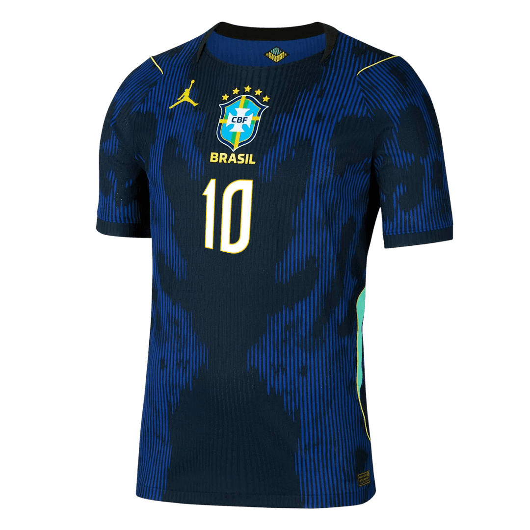 Brazil 2026 Dünya Kupası Deplasman Forması NEYMAR JR #10 - Oyuncu Versiyonu