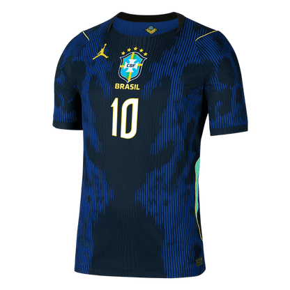 Brazil 2026 Dünya Kupası Deplasman Forması NEYMAR JR #10 - Oyuncu Versiyonu