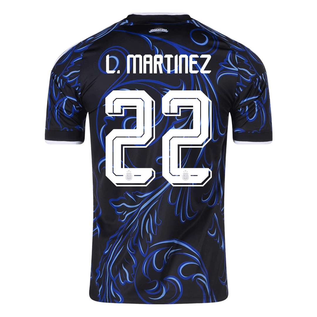 Arjantin 2026 Dünya Kupası Deplasman Forması L. MARTINEZ #22