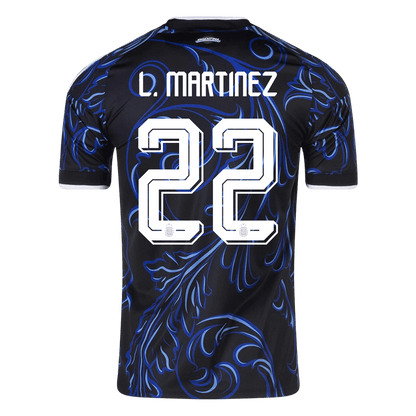 Arjantin 2026 Dünya Kupası Deplasman Forması L. MARTINEZ #22