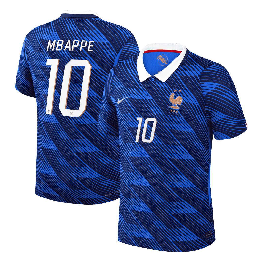 Fransa 2026 Dünya Kupası İç Saha Forması MBAPPE #10 - Oyuncu Versiyonu