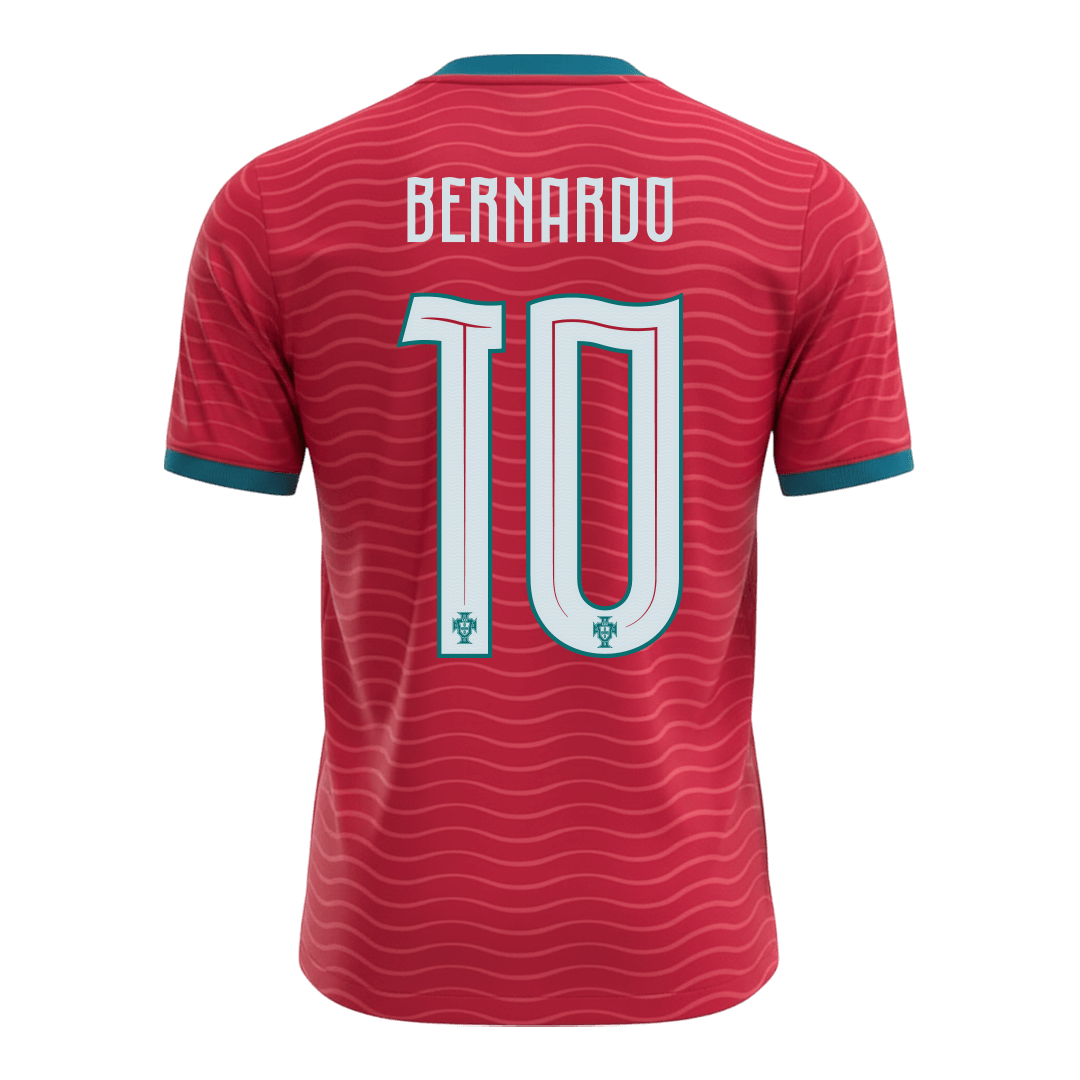 Portekiz 2026 Dünya Kupası İç Saha Forması BERNARDO #10 [PREMIUM]