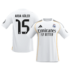 Real Madrid 2025/26 İç Saha Forması ARDA GÜLER #15 [PREMIUM]
