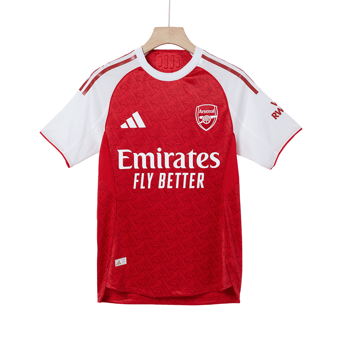 Arsenal 2025/26 İç Saha Forması SALIBA #2 - Oyuncu Versiyonu