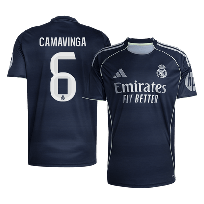 Real Madrid 2025/26 Deplasman Forması CAMAVINGA #6 [PREMIUM]