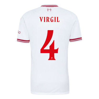 Liverpool 2026/27 Deplasman Forması VIRGIL #4 - UCL - Oyuncu Versiyonu