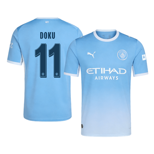 Manchester City 2026/27 İç Saha Forması DOKU #11 - UCL