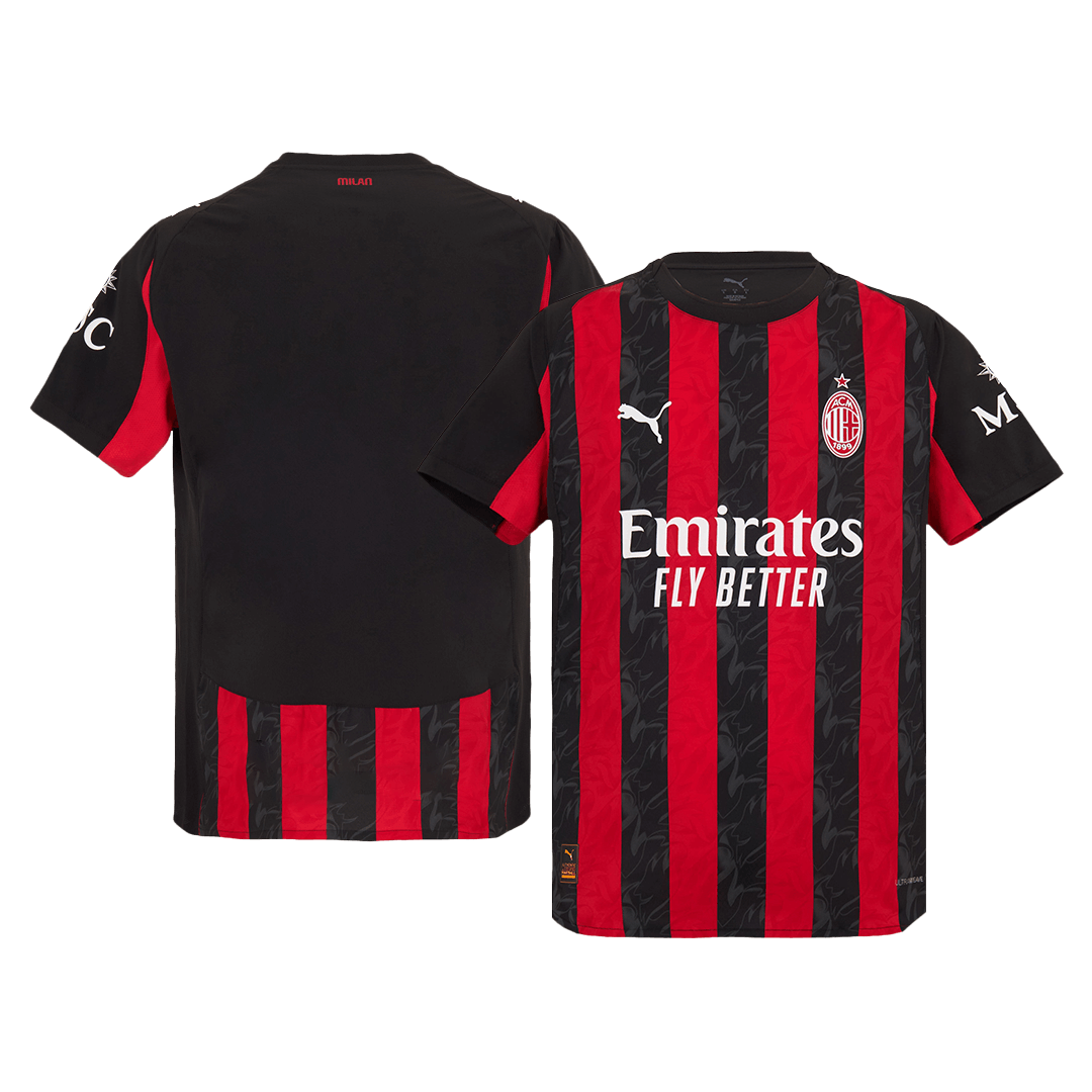 AC Milan 2025/26 İç Saha Forması - Oyuncu Versiyonu