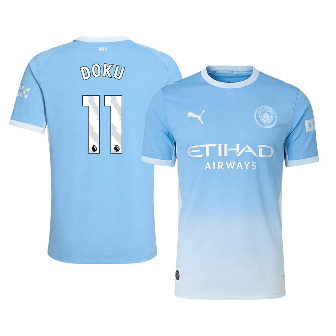 Manchester City 2026/27 İç Saha Forması DOKU #11 - Oyuncu Versiyonu