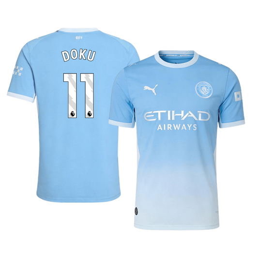 Manchester City 2026/27 İç Saha Forması DOKU #11 - Oyuncu Versiyonu
