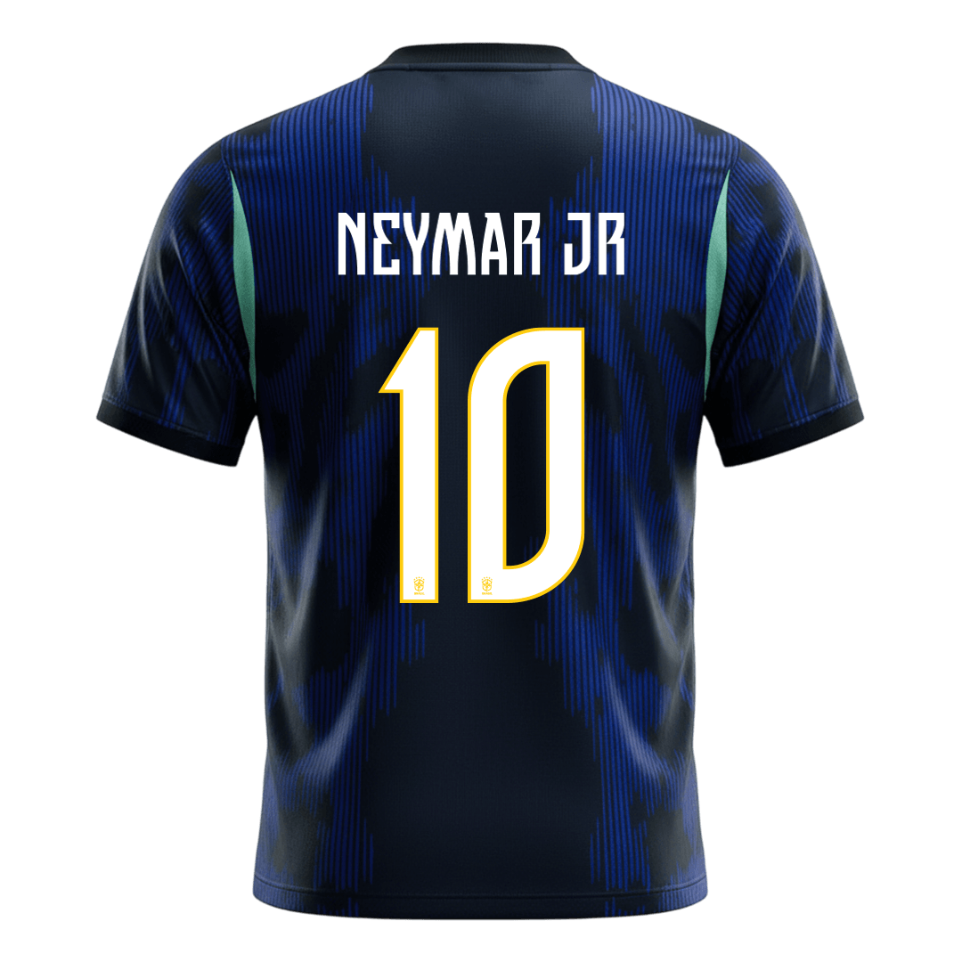 Brazil 2026 Dünya Kupası Deplasman Forması NEYMAR JR #10 - Oyuncu Versiyonu