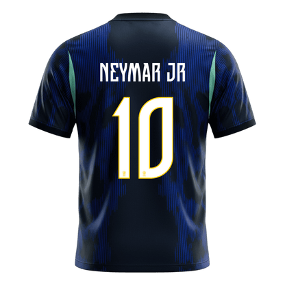 Brazil 2026 Dünya Kupası Deplasman Forması NEYMAR JR #10 - Oyuncu Versiyonu