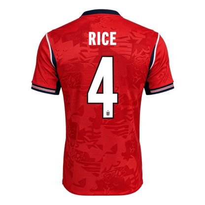 İngiltere 2026 Dünya Kupası Deplasman Forması RICE #4 - Oyuncu Versiyonu