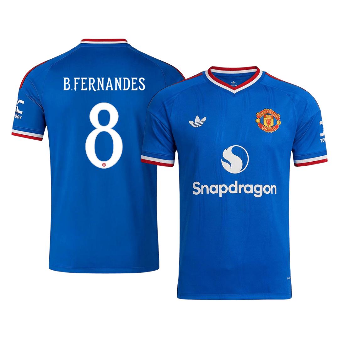 Manchester United 2026/27 Deplasman Forması B. FERNANDES #8 - UCL