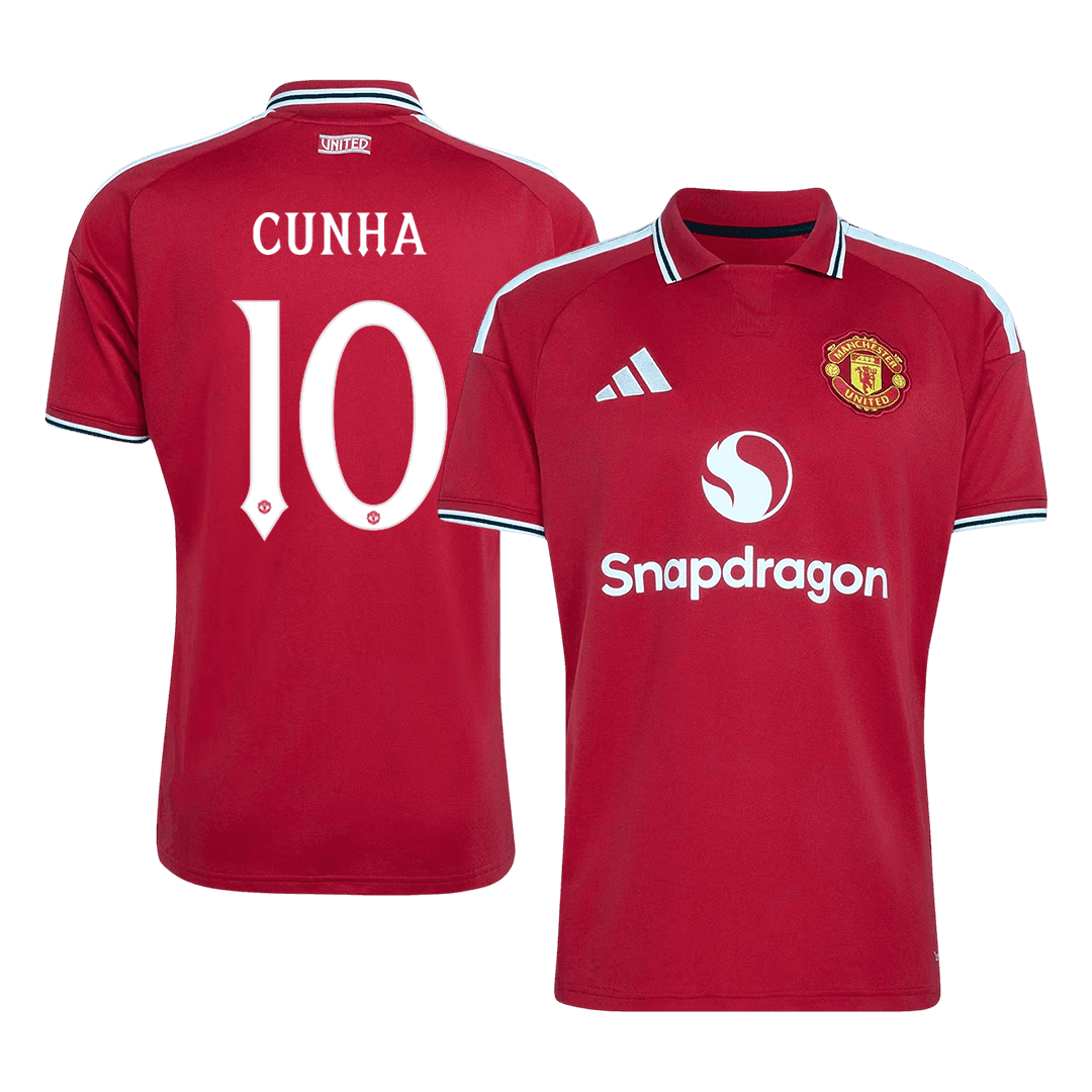 Manchester United 2026/27 İç Saha Forması CUNHA #10 - UCL