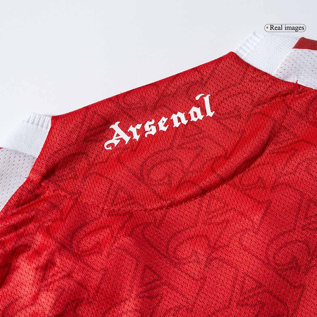 Arsenal 2025/26 İç Saha Forması SALIBA #2 - Oyuncu Versiyonu