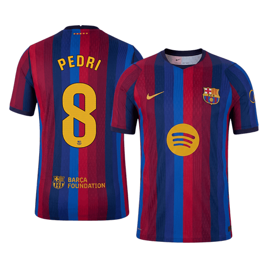 Barcelona 2026/27 İç Saha Forması PEDRI #8 - Oyuncu Versiyonu