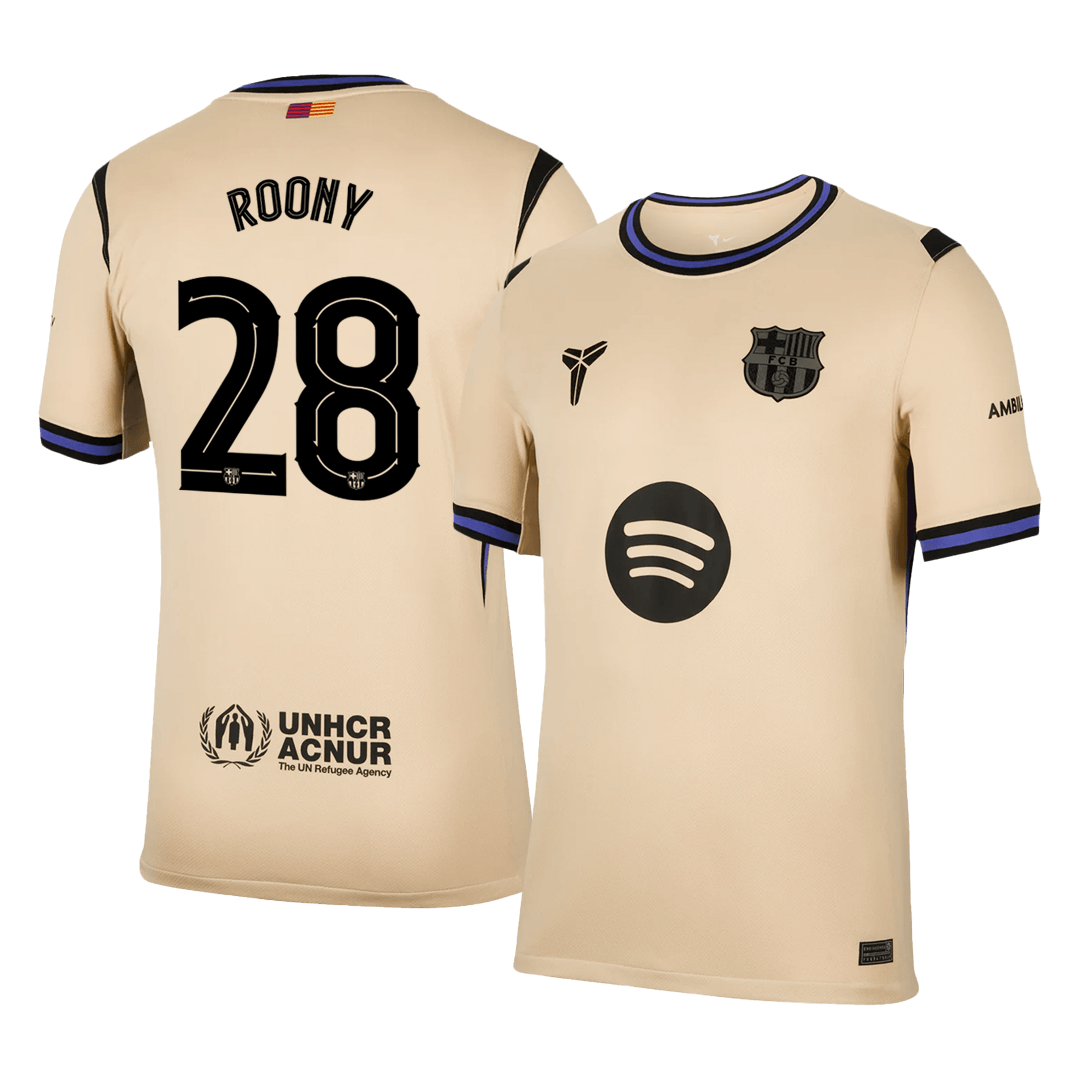 Barcelona 2025/26 Deplasman Forması ROONY #28