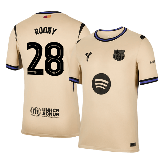 Barcelona 2025/26 Deplasman Forması ROONY #28