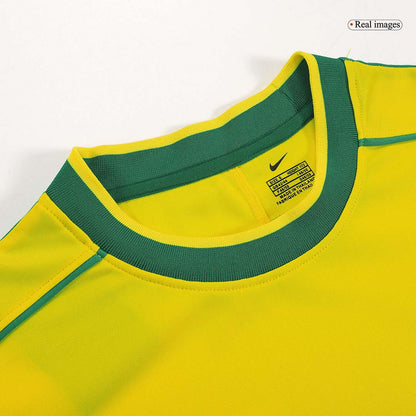 Retro Brazil 1998 Dünya Kupası İç Saha Forması RONALDO #9