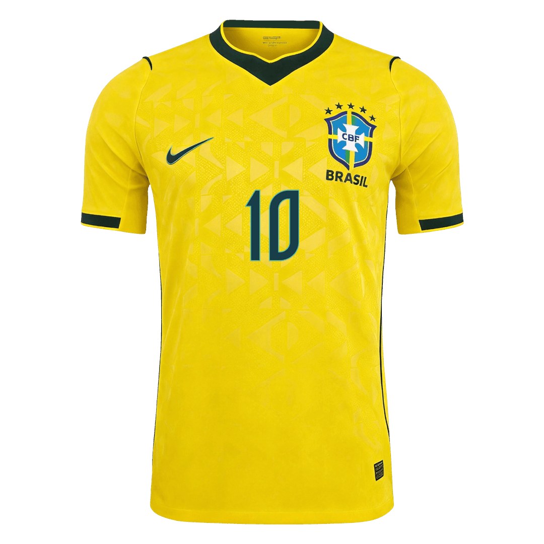 Brazil 2026 Dünya Kupası İç Saha Forması NEYMAR JR #10 - Oyuncu Versiyonu