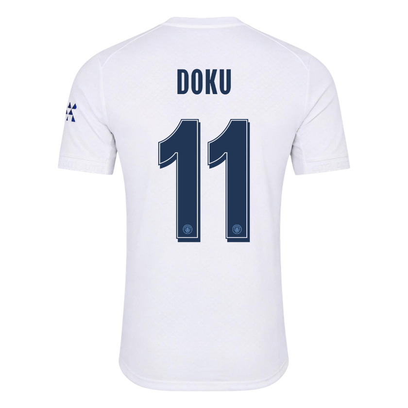 Manchester City 2026/27 Üçüncü Forması DOKU #11 - UCL - Oyuncu Versiyonu