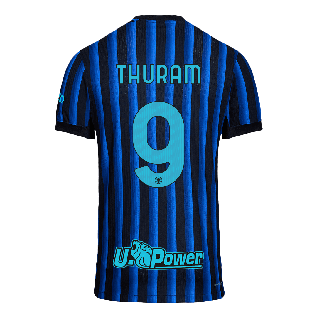 Inter Milan 2025/26 İç Saha Forması THURAM #9 - Oyuncu Versiyonu