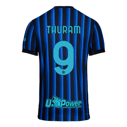 Inter Milan 2025/26 İç Saha Forması THURAM #9 - Oyuncu Versiyonu