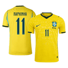 Brazil 2026 Dünya Kupası İç Saha Forması RAPHINHA #11 - Oyuncu Versiyonu