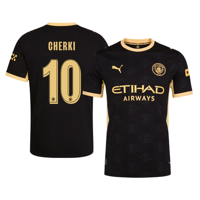 Manchester City 2026/27 Deplasman Forması CHERKI #10 - UCL - Oyuncu Versiyonu