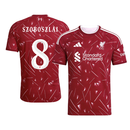 Liverpool 2026/27 İç Saha Forması SZOBOSZLAI #8 - UCL [PREMIUM]