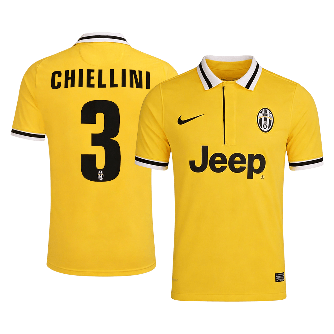Retro Juventus 2013/14 Deplasman Forması CHIELLINI #3