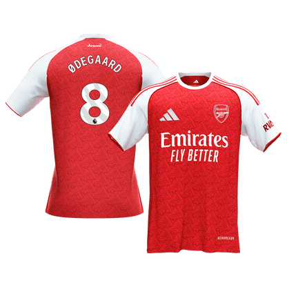 Arsenal 2025/26 İç Saha Forması ØDEGAARD #8 [PREMIUM]
