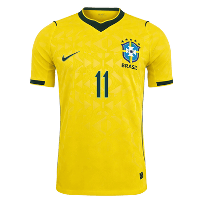 Brazil 2026 Dünya Kupası İç Saha Forması RAPHINHA #11 - Oyuncu Versiyonu