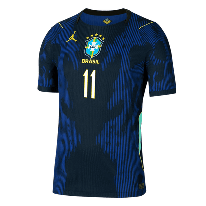 Brazil 2026 Dünya Kupası Deplasman Forması RAPHINHA #11 - Oyuncu Versiyonu