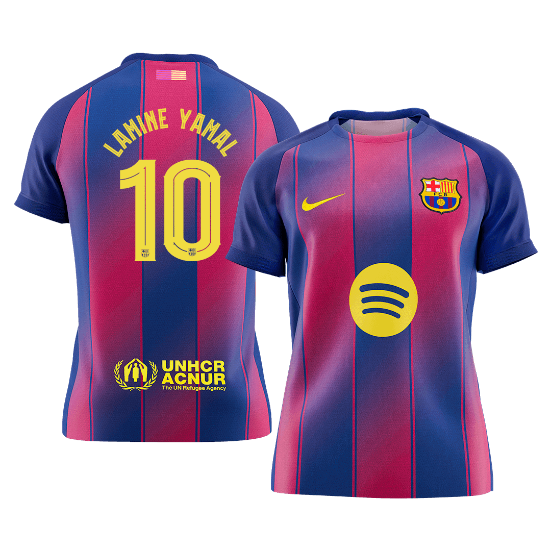 Barcelona 2025/26 İç Saha Forması LAMINE YAMAL #10 - UCL [PREMIUM]