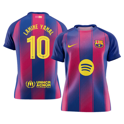 Barcelona 2025/26 İç Saha Forması LAMINE YAMAL #10 - UCL [PREMIUM]