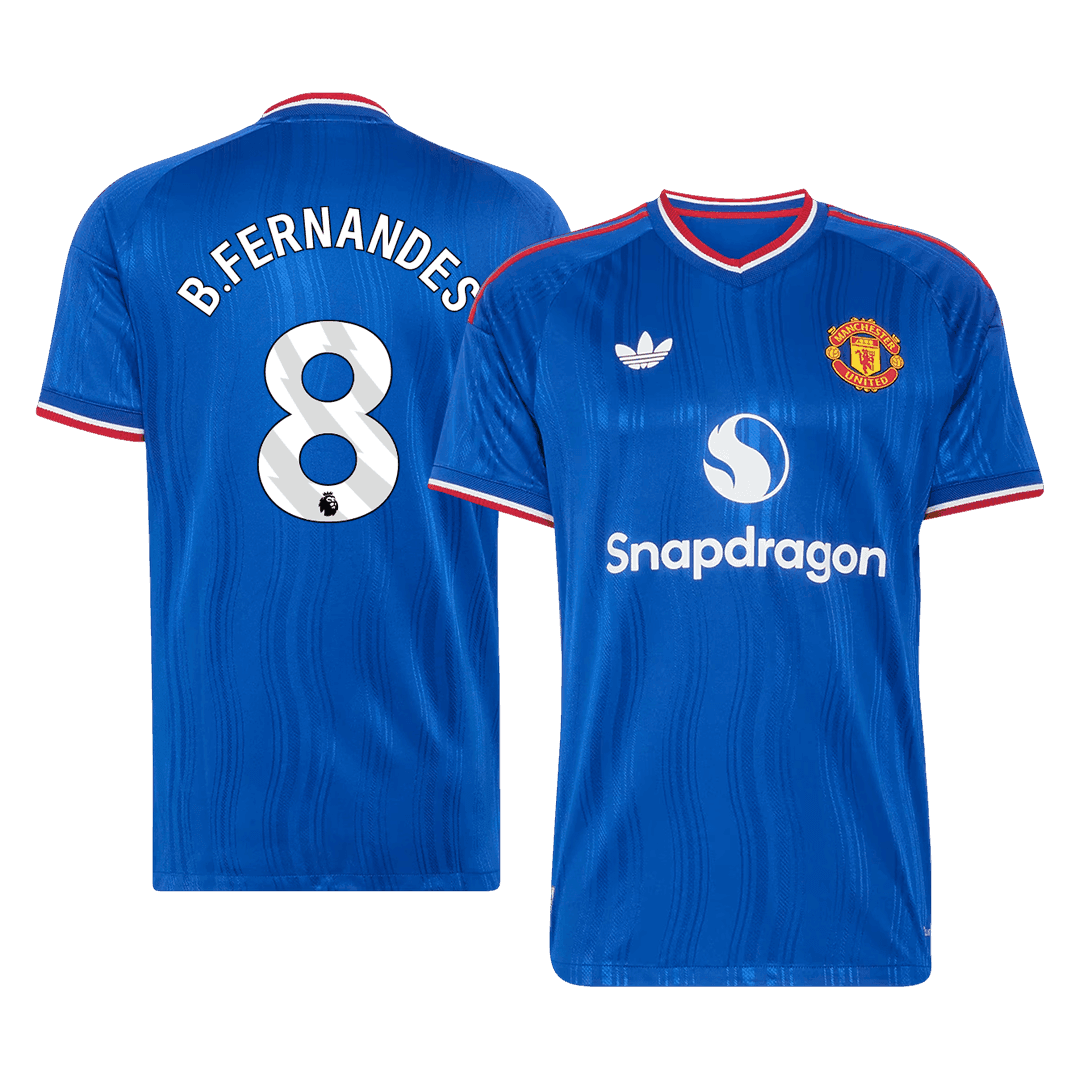 Manchester United 2026/27 Deplasman Forması B. FERNANDES #8 - Oyuncu Versiyonu