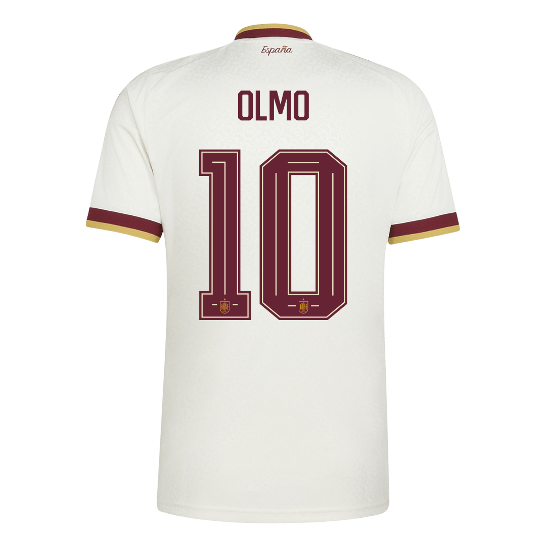 İspanya 2026 Dünya Kupası Deplasman Forması OLMO #10