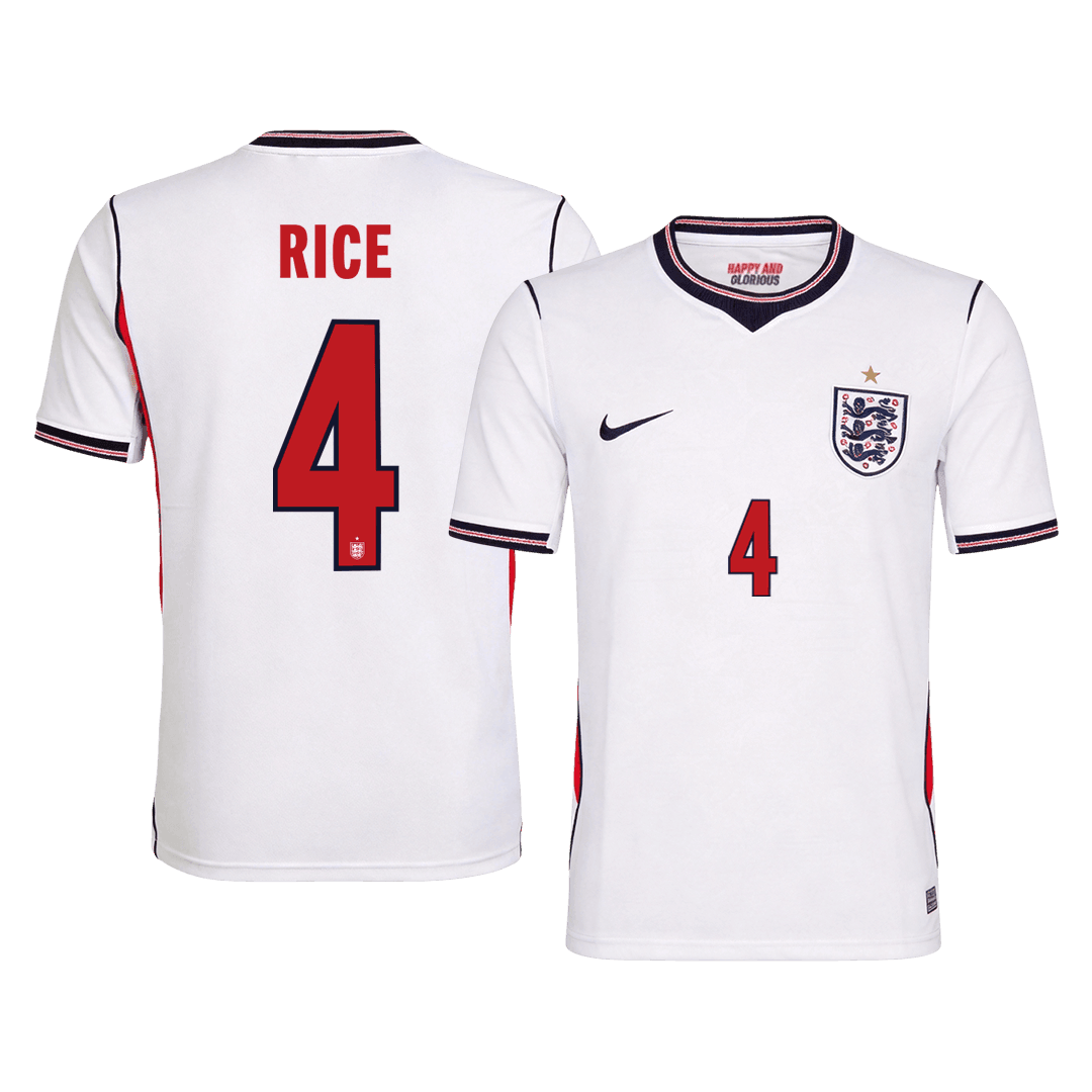İngiltere 2026 Dünya Kupası İç Saha Forması RICE #4