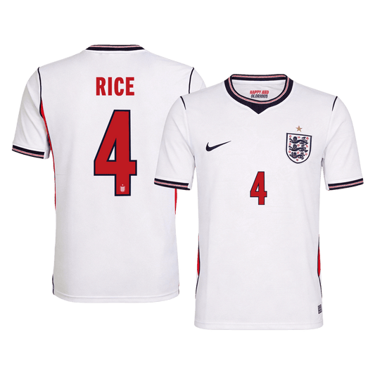 İngiltere 2026 Dünya Kupası İç Saha Forması RICE #4