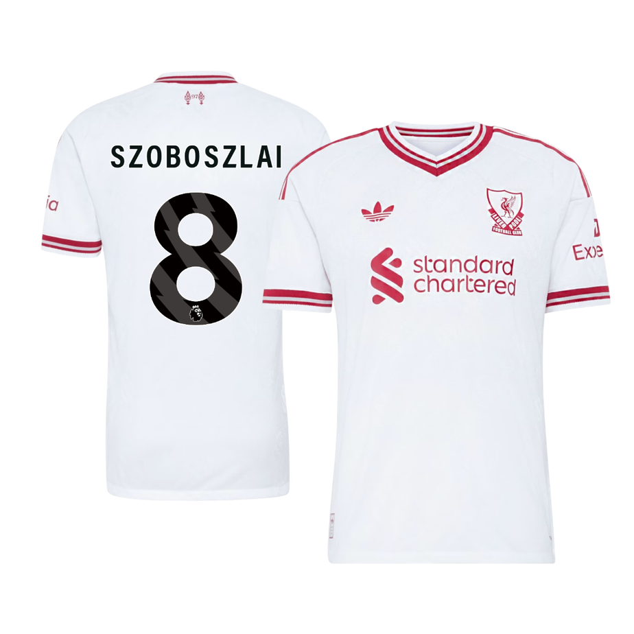 Liverpool 2026/27 Deplasman Forması SZOBOSZLAI #8 - Oyuncu Versiyonu
