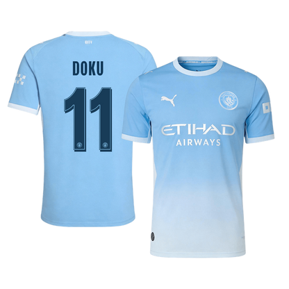 Manchester City 2026/27 İç Saha Forması DOKU #11 - UCL - Oyuncu Versiyonu