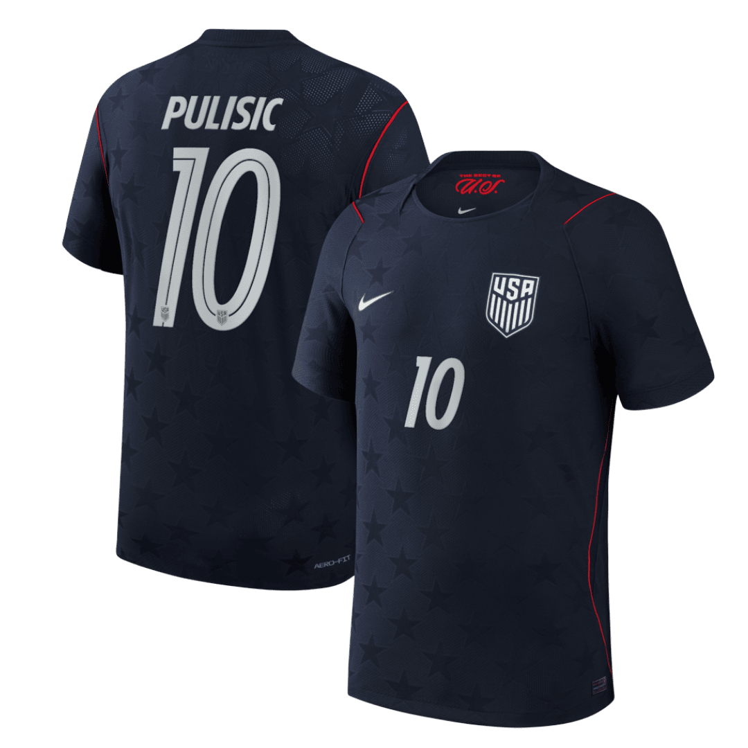 USA 2026 Dünya Kupası Deplasman Forması PULISIC #10 - Oyuncu Versiyonu