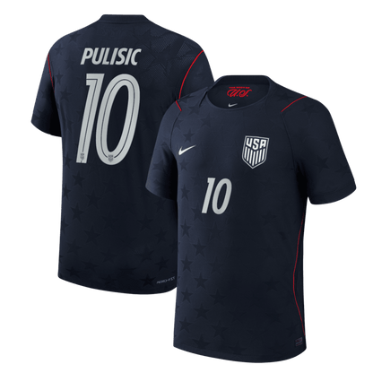 USA 2026 Dünya Kupası Deplasman Forması PULISIC #10 - Oyuncu Versiyonu