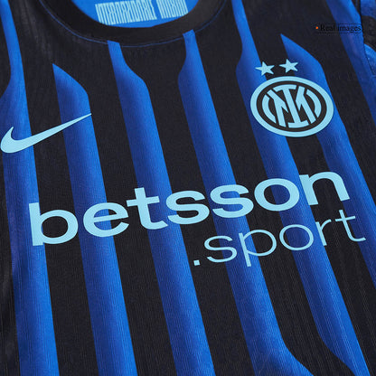 Inter Milan 2025/26 İç Saha Forması PAVARD #28 - Oyuncu Versiyonu