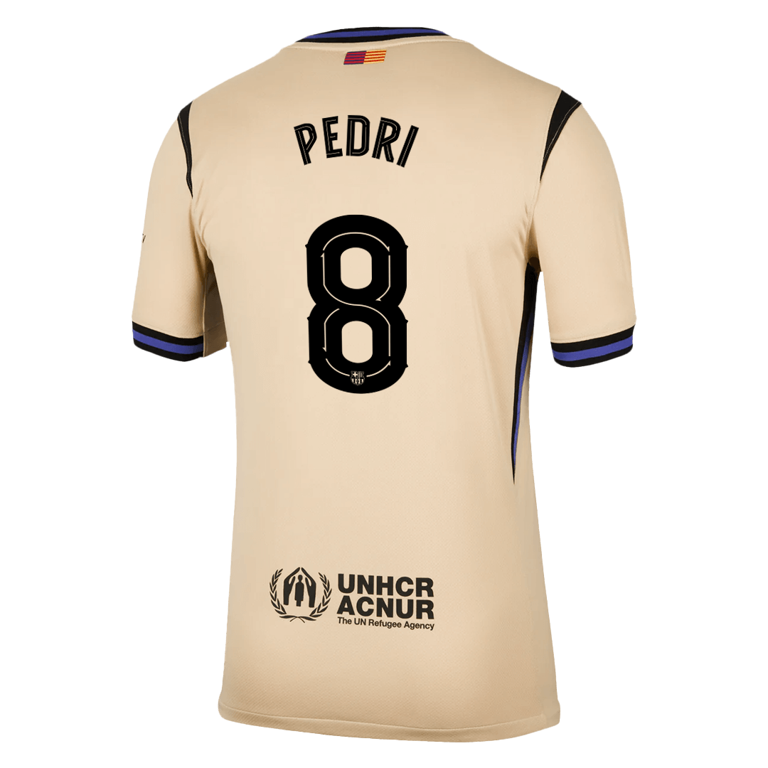 Barcelona 2025/26 Deplasman Forması PEDRI #8 - UCL