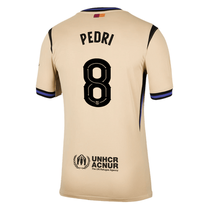 Barcelona 2025/26 Deplasman Forması PEDRI #8 - UCL